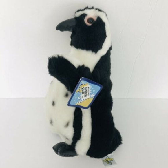Realistic Penguin Puppet Petting Zoo Aquatic Collection Plush Stuffed Animal TAG - Picture 1 of 10